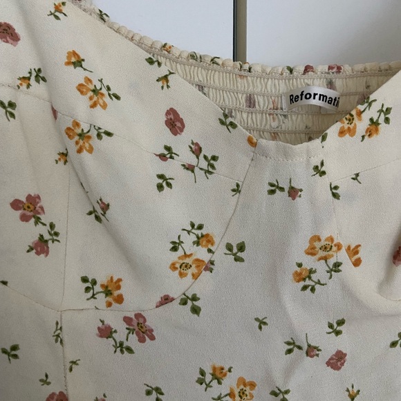 Reformation Reign Top in Bellagio Floral - worn once, perfect piece for fall - Picture 4 of 6